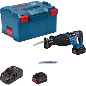 Motosega Bosch GSA 18V-28 - Senza spazzole, 2 batterie, L-Boxx Motosega Bosch GSA 18V-28 - Senza spazzole, 2 batterie, L-Boxx