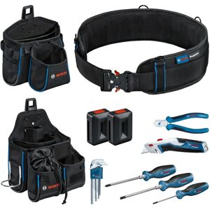 Bosch Tool Bag and Belt Set - ProClick, Ergonomic, Blue Bosch Tool Bag and Belt Set - ProClick, Ergonomic, Blue