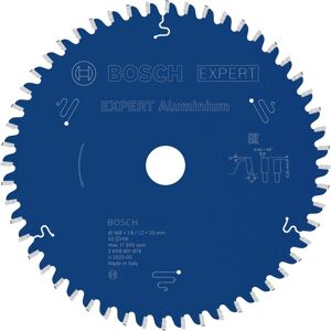 Bosch 2608901876 Cirkelzaagblad - 52 tanden voor aluminium Bosch 2608901876 Cirkelzaagblad - 52 tanden voor aluminium