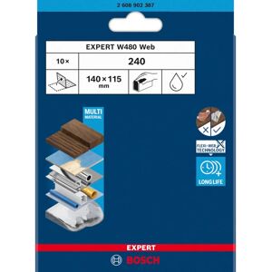 Bosch Flexibles Schleifpapier für manuelles Schleifen - Lange Lebensdauer Bosch Flexibles Schleifpapier für manuelles Schleifen - Lange Lebensdauer