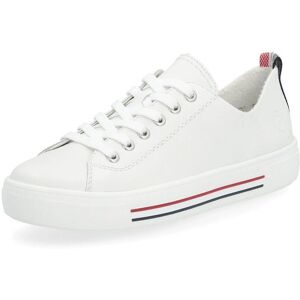 Remonte D0900-80 Weiße Schnürschuhe - Damen Sneakers Remonte D0900-80 Weiße Schnürschuhe - Damen Sneakers