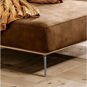 W.SCHILLIG Run Sofa - Leder, 299cm, Recamiere links, Eiche Basis W.SCHILLIG Run Sofa - Leder, 299cm, Recamiere links, Eiche Basis