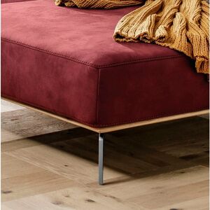 W.SCHILLIG »run« Sofa - 3-Sitzer, Rotes Leder, Verstellbare Sitztiefe W.SCHILLIG »run« Sofa - 3-Sitzer, Rotes Leder, Verstellbare Sitztiefe
