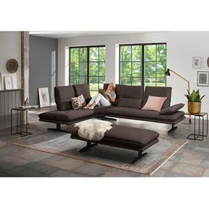 W.SCHILLIG Broadway Ecksofa - Ottomane links - 4 Sitzplätze - Lederoptik Microfaser W.SCHILLIG Broadway Ecksofa - Ottomane links - 4 Sitzplätze - Lederoptik Microfaser
