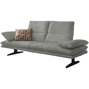 W.SCHILLIG Broadway Sofa - Grau S37, 2-Sitzer, Longchair W.SCHILLIG Broadway Sofa - Grau S37, 2-Sitzer, Longchair