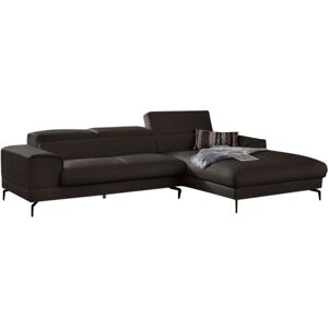 W.SCHILLIG Piedroo Ledersofa - L-Form, Braun, Kopfstütze, 4 Sitze W.SCHILLIG Piedroo Ledersofa - L-Form, Braun, Kopfstütze, 4 Sitze