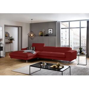 W.SCHILLIG Piedroo - Rote L-Form Couch - 4-5 Sitzplätze W.SCHILLIG Piedroo - Rote L-Form Couch - 4-5 Sitzplätze