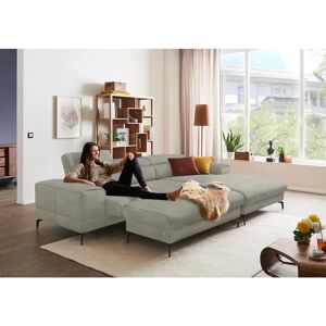 W.SCHILLIG piedroo - Moderner Grauer Chenille Hocker W.SCHILLIG piedroo - Moderner Grauer Chenille Hocker