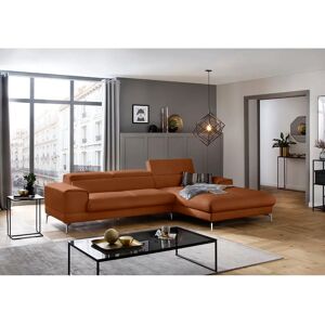 W.SCHILLIG Piedroo Ecksofa - Softleder, Cognac Z69, 303x70x193 cm W.SCHILLIG Piedroo Ecksofa - Softleder, Cognac Z69, 303x70x193 cm