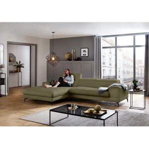 W.SCHILLIG Piedroo Grünes Leder Sofa - Sofas W.SCHILLIG Piedroo Grünes Leder Sofa - Sofas