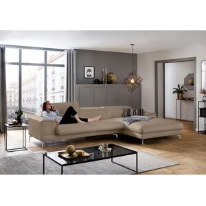 W.SCHILLIG piedroo Ledersofa - Elegantes L-Form mit verstellbarem Kopfstütze W.SCHILLIG piedroo Ledersofa - Elegantes L-Form mit verstellbarem Kopfstütze