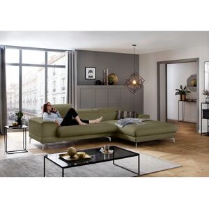 W.SCHILLIG Piedroo - Camouflage Grün Softleder L-Form Sofa - 303cm W.SCHILLIG Piedroo - Camouflage Grün Softleder L-Form Sofa - 303cm