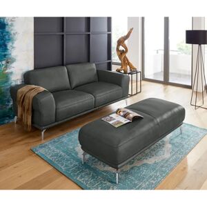 W.SCHILLIG Montana 2-Sitzer Grau Leder - Sofa W.SCHILLIG Montana 2-Sitzer Grau Leder - Sofa