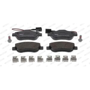 FERODO FDB5097 Brake Pads Kit - Front Axle, Wear Indicator, 17.5mm Thick FERODO FDB5097 Brake Pads Kit - Front Axle, Wear Indicator, 17.5mm Thick