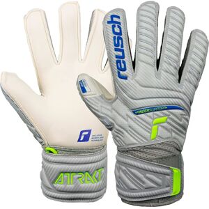REUSCH Barnmålvaktshandskar Attrakt Grip Finger Junior - Grå och Vit - Målvaktshandskar REUSCH Barnmålvaktshandskar Attrakt Grip Finger Junior - Grå och Vit - Målvaktshandskar