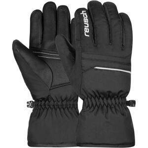 Reusch Alan Junior Unisex Ski Gloves - Black/White Reusch Alan Junior Unisex Ski Gloves - Black/White
