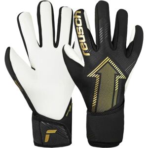 Gants de gardien Reusch Fastgrip Silver - Taille 9,5, Noir, Or - Publicité Gants de gardien Reusch Fastgrip Silver - Taille 9,5, Noir, Or - Publicité