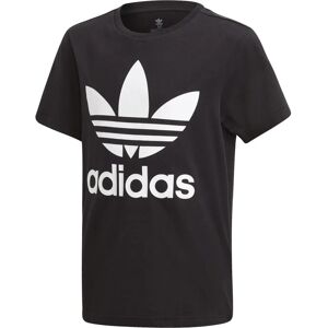Adidas Dv2905 Black/white Kids Trefoil T-Shirt - T-Shirt Adidas Dv2905 Black/white Kids Trefoil T-Shirt - T-Shirt