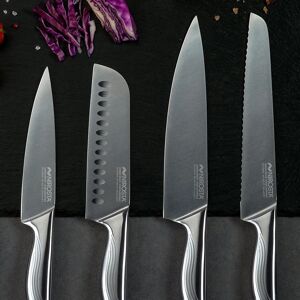 Nirosta Messer-Set - Edelstahl, Scharf, Ergonomischer Griff Nirosta Messer-Set - Edelstahl, Scharf, Ergonomischer Griff