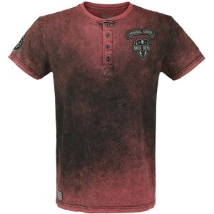 Rock Rebel by EMP Back For More Kortermet T-skjorte - Herre - Rød - Streetwear Rock Rebel by EMP Back For More Kortermet T-skjorte - Herre - Rød - Streetwear