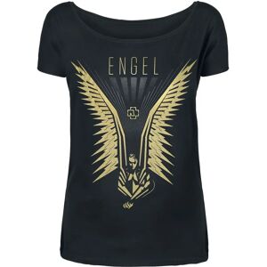 Rammstein Wings Schwarzes Kurzarm T-Shirt - T-Shirt Rammstein Wings Schwarzes Kurzarm T-Shirt - T-Shirt