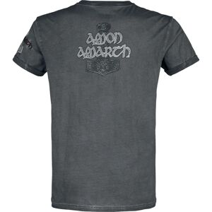 Amon Amarth - T-paita lyhythihainen tummanharmaa S-5XL - Virallinen tuote Amon Amarth - T-paita lyhythihainen tummanharmaa S-5XL - Virallinen tuote