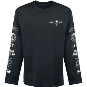Avenged Sevenfold XXL Svart Logo T-skjorte - Langermet - Mann Avenged Sevenfold XXL Svart Logo T-skjorte - Langermet - Mann