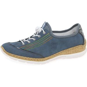 Buty Niebieskie Rieker N42T0-14 - Wygoda i Styl Buty Niebieskie Rieker N42T0-14 - Wygoda i Styl