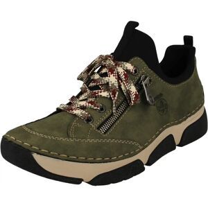 Rieker 45973 - Legere Schnürschuhe grün Rieker 45973 - Legere Schnürschuhe grün
