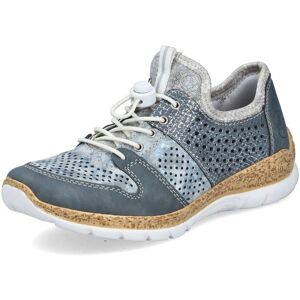 Rieker Adria N425512 - Blau/hellblau - Sommerschuhe Rieker Adria N425512 - Blau/hellblau - Sommerschuhe