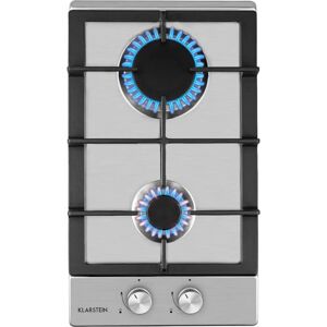 Klarstein Ignito Domino - Inox argento - Fornello a gas Klarstein Ignito Domino - Inox argento - Fornello a gas