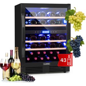 Klarstein Vinovilla 43 Built-In Duo - Onyx - Wine Cooler Klarstein Vinovilla 43 Built-In Duo - Onyx - Wine Cooler
