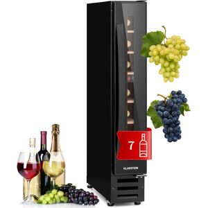 KLARSTEIN HEA3-Vinovilla7-BK - 7-bottle Stainless Steel Wine Cooler KLARSTEIN HEA3-Vinovilla7-BK - 7-bottle Stainless Steel Wine Cooler