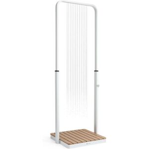Blumfeldt Sumatra Breeze Carrée - Douche extérieure - Argent - Publicité Blumfeldt Sumatra Breeze Carrée - Douche extérieure - Argent - Publicité