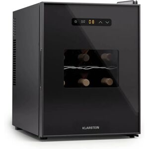 Klarstein Silent Vino 12 Uno - Black - Dual-Zone Wine Fridge Klarstein Silent Vino 12 Uno - Black - Dual-Zone Wine Fridge