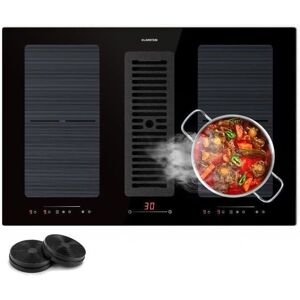 Klarstein Full House 77 - Schwarz - Induktionskochfeld mit Ablufthaube Klarstein Full House 77 - Schwarz - Induktionskochfeld mit Ablufthaube
