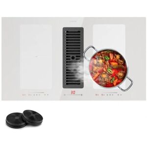 Klarstein Full House 90 - Weiß - Kochfeld mit Ablufthaube Klarstein Full House 90 - Weiß - Kochfeld mit Ablufthaube