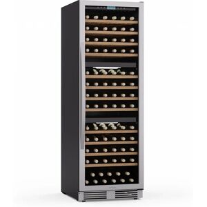 Klarstein Vinovilla Trio - Silver - Wine refrigerator Klarstein Vinovilla Trio - Silver - Wine refrigerator