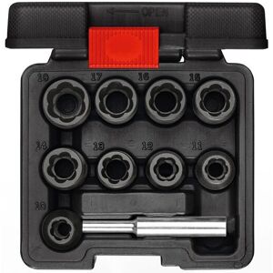 Gedore Red Spiralnutenausdreher - 10-19mm, 10 pcs - Screw/Bolt Extractor Set Gedore Red Spiralnutenausdreher - 10-19mm, 10 pcs - Screw/Bolt Extractor Set