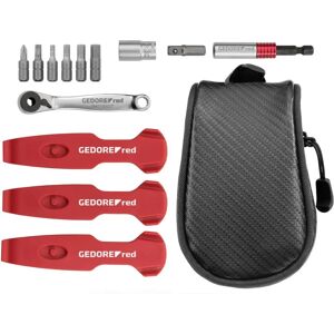 Gedore Bike Tool Set - 13-Piece Multifunctional Repair Kit Gedore Bike Tool Set - 13-Piece Multifunctional Repair Kit