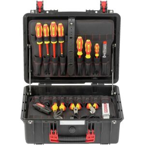 Malette d'outils Gedore R21652089 pour électricien - 89 pièces - Publicité Malette d'outils Gedore R21652089 pour électricien - 89 pièces - Publicité