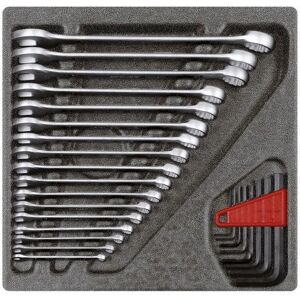 Gedore R22250000 Red Socket Wrench Set - 26 Pieces Gedore R22250000 Red Socket Wrench Set - 26 Pieces