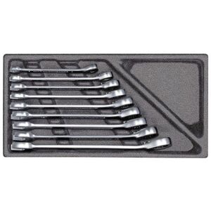 Clé combinée Gedore R22150002 - 7-29mm, Chrome-Vanadium, Finition satinée - Publicité Clé combinée Gedore R22150002 - 7-29mm, Chrome-Vanadium, Finition satinée - Publicité