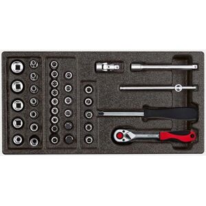 Gedore R22150006 socket set - 37-delig met omkeerbare ratel Gedore R22150006 socket set - 37-delig met omkeerbare ratel