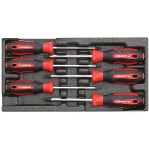 Gedore R22150015 - Screwdriver Set - 6 Piece, Red Gedore R22150015 - Screwdriver Set - 6 Piece, Red