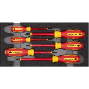 Gedore R22150016 Red VDE Screwdriver Set Gedore R22150016 Red VDE Screwdriver Set