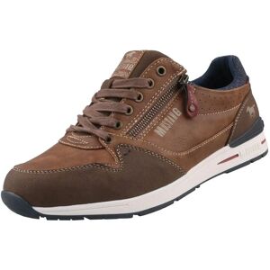 Mustang heren sportieve schoenen bruin maat 45 Mustang heren sportieve schoenen bruin maat 45