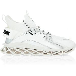 Plein SPORT Tiger Sneakers - Schoen - Wit - Schoenen Plein SPORT Tiger Sneakers - Schoen - Wit - Schoenen