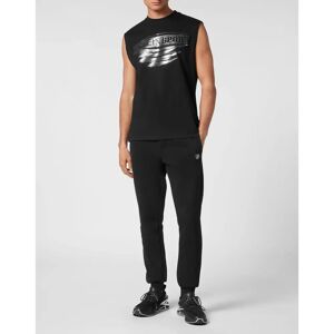 PLEIN SPORT T-Shirt - Heren - zwart - 5XL - 100% katoen - Shirts PLEIN SPORT T-Shirt - Heren - zwart - 5XL - 100% katoen - Shirts