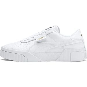 Puma Cali Wn's Fehér Cipők - Sneakers, Légáteresztő Bőr, Retro '80s Stílus Puma Cali Wn's Fehér Cipők - Sneakers, Légáteresztő Bőr, Retro '80s Stílus